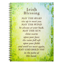 Irish Blessing, Moge de weg omhoog om u te ontmoet