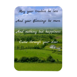 Irish Blessing, Moge je problemen minder worden Magneet
