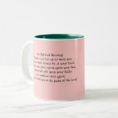 Irish Blessing - Mok (Voorkant links)