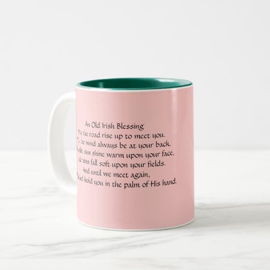 Irish Blessing - Mok (Voorkant links)