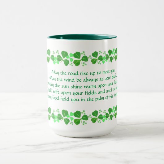 Irish Blessing Mok (Midden)