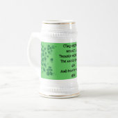 Irish Blessing Mok-May buren respecteren je Bierpul (Voorkant links)