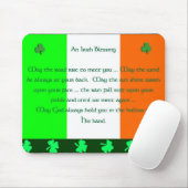 Irish Blessing Muismat (Met muis)