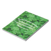 Irish Blessing Notitieblok (Linkerzijde)