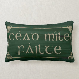 Irish Blessing Pillow Cead Mile Failte Kussen