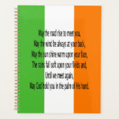Irish Blessing Planner (Voorkant)