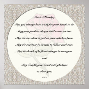 Irish Blessing Print