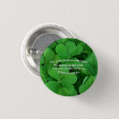 Irish Blessing Ronde Button 3,2 Cm (Voorkant /achterkant)