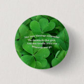 Irish Blessing Ronde Button 3,2 Cm (Voorkant)