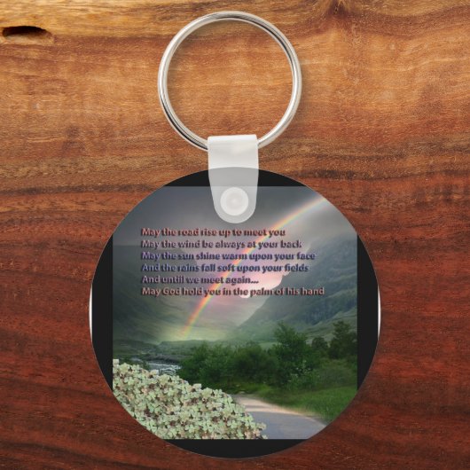 IRISH BLESSING SLEUTELHANGER (Voorkant)