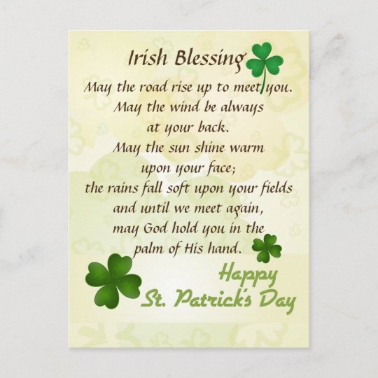 St irish patricks for day blessing Irish Blessings