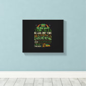 Irish Blessing St Patricks Day Leprechaun Rainbow Canvas Afdruk (Insitu (Houten vloer))