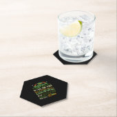 Irish Blessing St Patricks Day Leprechaun Rainbow Kartonnen Onderzetters (Insitu)
