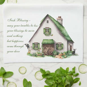 Irish Blessing St. Patrick's Day Theedoek