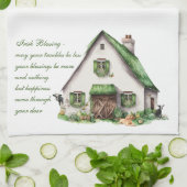 Irish Blessing St. Patrick's Day Theedoek (Gevouwen)