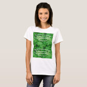 Irish Blessing T-shirt (Voorkant volledig)