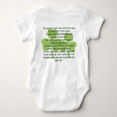 Irish Blessing T-shirt - Baby Boy (Achterkant)
