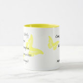 Irish Blessing: vleugels van een vlinder Mok (Midden)