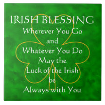 Irish Blessing - "Waar je ook heen gaat"