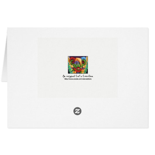 Irish Blessing: Wings of a Butterfly Kaart (Achterkant Horizontaal)