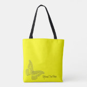 Irish Blessing: Wings of a Butterfly Tote Bag (Achterkant)