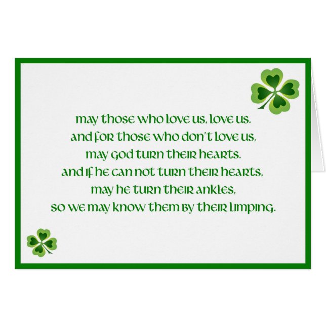 Irish Blessings (Voorkant Horizontaal)