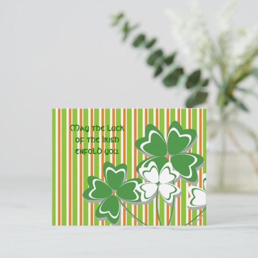 Irish Blessings Briefkaarten (Staand voorkant)