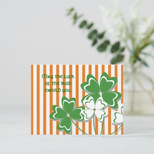 Irish Blessings Briefkaarten (Staand voorkant)