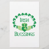 Irish Blessings Briefpapier (Voorkant)