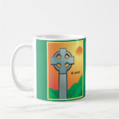 Irish Blessings Cross gepersonaliseerd Koffiemok (Links)