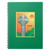 Irish Blessings Cross gepersonaliseerd Notitieboek (Voorkant)