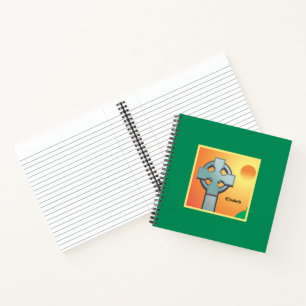 Irish Blessings Cross gepersonaliseerd Notitieboek