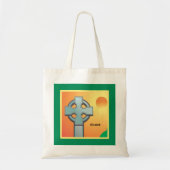 Irish Blessings Cross gepersonaliseerd Tote Bag (Voorkant)
