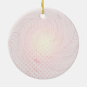 Irish Blessings Green Shamrock, Keltic Keramisch Ornament (Achterkant)