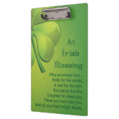 Irish Blessings Green Shamrock, Keltic Klembord (Links)