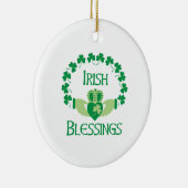 Irish Blessings Keramisch Ornament (Rechts)