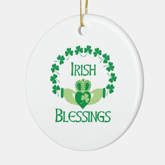Irish Blessings Keramisch Ornament (Links)