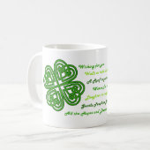 Irish Blessings Koffiemok (Voorkant links)