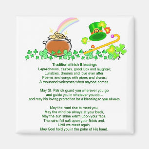 Irish Blessings Magneet