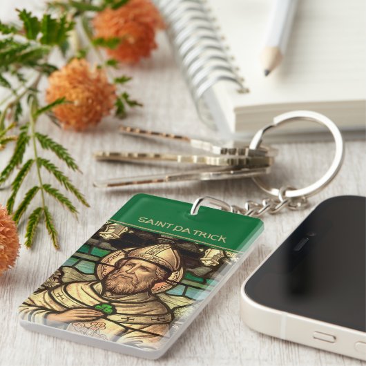 Irish Blessings St. Patrick's Day Gift Sleutelhanger (Voorkant Rechts)