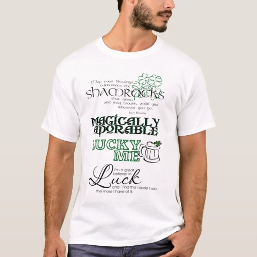 Irish Blessings T-shirt (Voorkant)