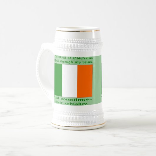 Irish Blood and Whiskey Bierpul (Voorkant links)