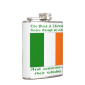 Irish Blood and Whiskey Hip Flask Heupfles (Rechts)