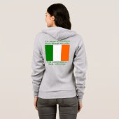 Irish Blood and Whiskey Hoodie (Achterkant volledig)
