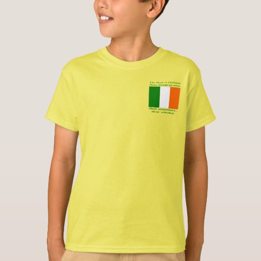 Irish Blood and Whiskey T-shirt (Voorkant)