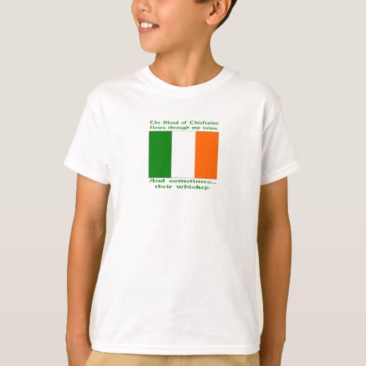 Irish Blood and Whiskey T-shirt (Voorkant)