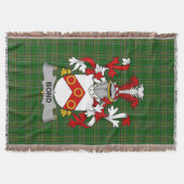 Irish Bond Coat of Arms Family Crest Ireland Deken (Voorkant)