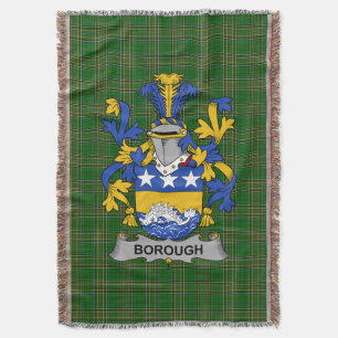 Irish Borough Coat of Arms Family Crest Ireland Deken