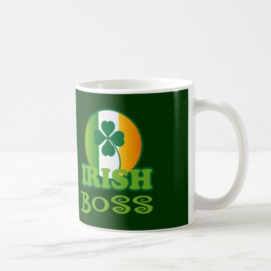 Irish Boss Gift Koffiemok (Rechts)