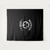 Irish Boston Tshirt St Patricks Day Parade 617 Bos Wandkleed (Voorkant (horizontaal))